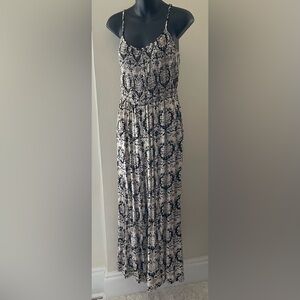 Angie Black & Beige Jumpsuit/Romper Size Medium